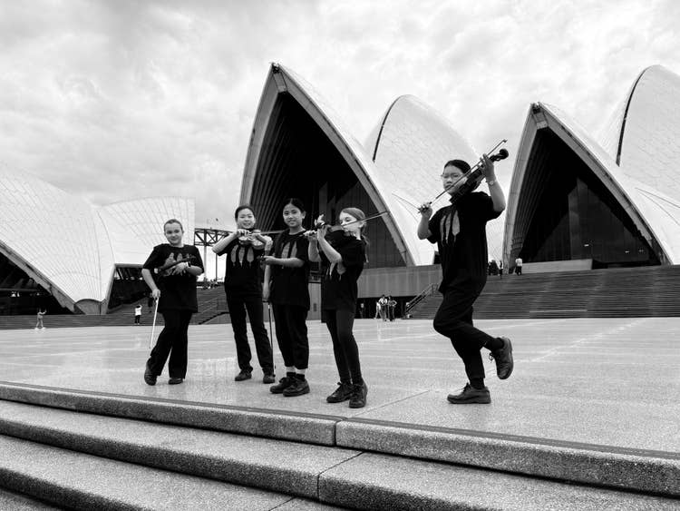 May be a black-and-white image of 6 people